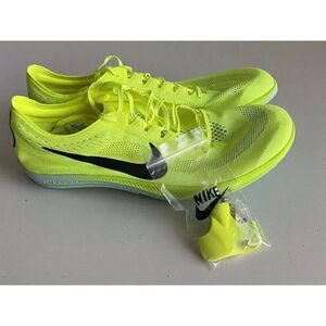Nike ZoomX  Dragonfly Volt Mint Spikes Racing Shoes DR9922-700 Men’s Sz 14